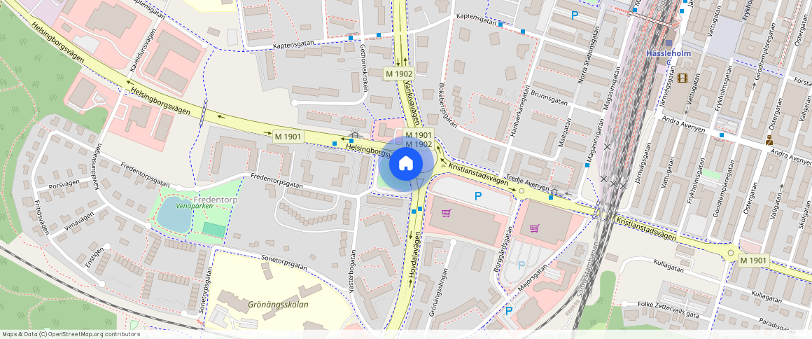 Hässleholm, Skåne, Åkaregatan 9 B