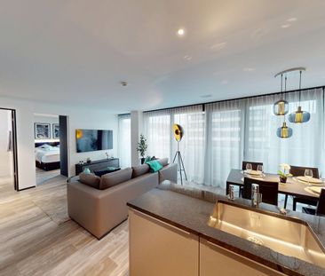 Wohnung mit Balkon – Mindestmietdauer 1 Monat - Photo 4