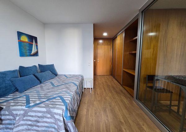 Furnished and equipped T0 flat next to Wisteria!