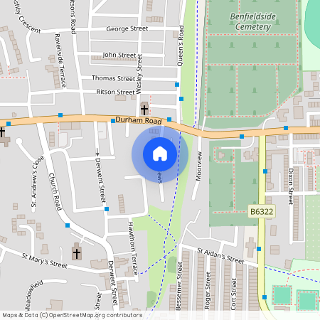 Derwent Mews, Blackhill, Consett, Durham, DH8
