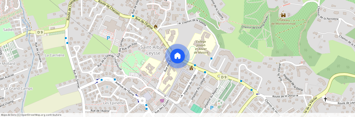 SAVOIE (73), - AUVERGNE-RHÔNE-ALPES, ST ALBAN LEYSSE (73230)