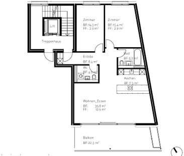 3.5 Zimmer, 90 m², EG - Photo 6