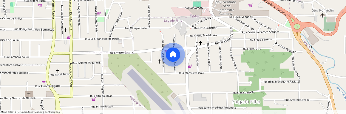 Rua Ruy Jose Maria Fedrizzi, 291, Caxias Do Sul, Caxias Do Sul - RS, 95098-410, Brazil