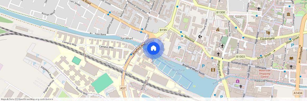 Brayford Wharf North, Lincoln, Lincolnshire, LN1