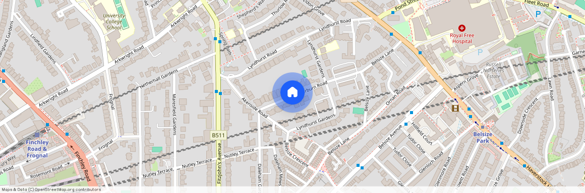 Wedderburn Road, Hampstead, NW3