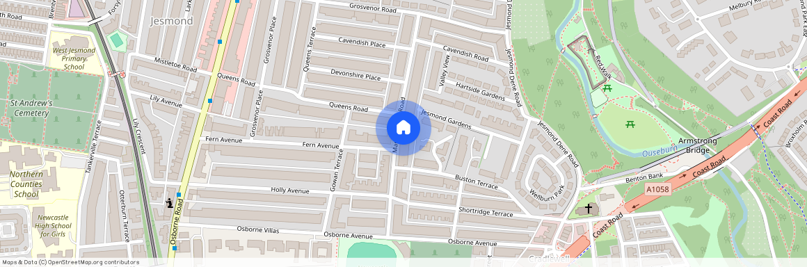 Jesmond, NE2 2LX, Newcastle Upon Tyne