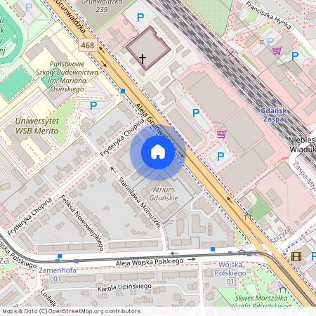 al. Grunwaldzka, Strzyża, Gdańsk, pomorskie