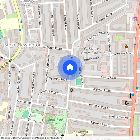 Nevill Road, Stoke Newington, London, N16