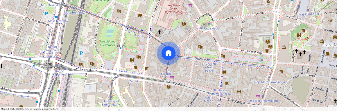 ul. Gwarna, Centrum, Stare Miasto, Poznań, wielkopolskie