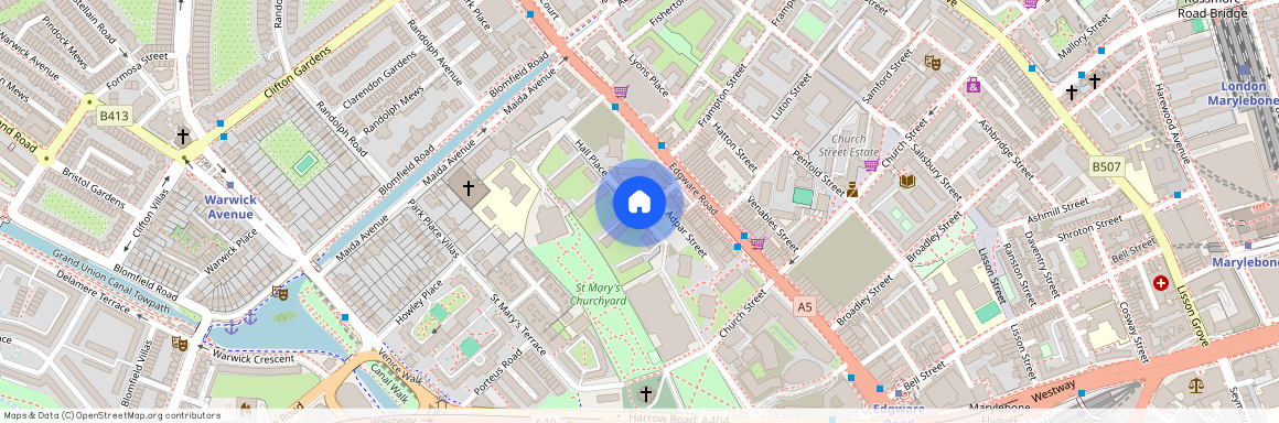 Hall Place, Little Venice W2, London