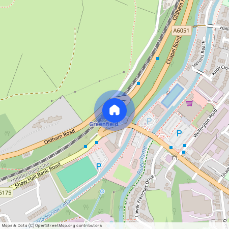 Shaw Hall Bank Road, OL3