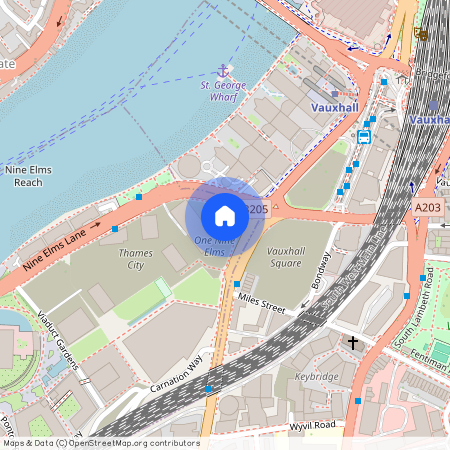 Apartment, River Park Tower, Nine Elms Lane, London