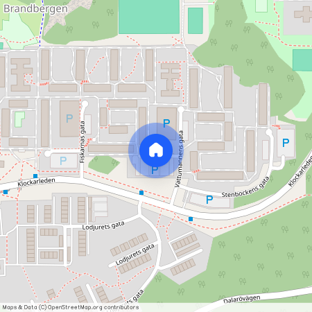 Vattumannens gata, Brandbergen