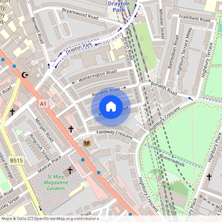 Melgund Road, Highbury and Islington, London, N5