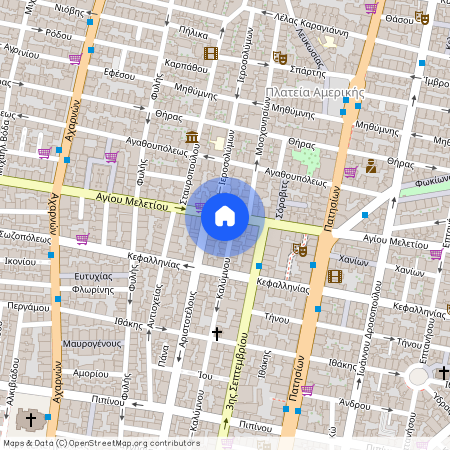 3is Septemvriou, 77 104 34 Athens, Αγίου Μελετίου - Πλατεία Βικτωρίας - Μάρνη (Λεωφόρος Πατησίων - Λεωφόρος Αχαρνών)