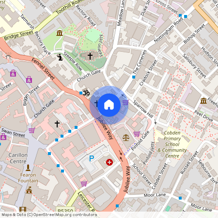 39 - 40 Baxter Gate, Flat 8, LE11 1TQ, Loughborough