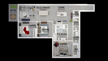 3600-302 Imelda-Lefebvre, Sherbrooke J1N 1G6 5½ (vacant) - Photo 5