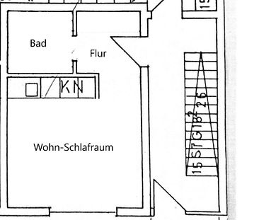 Bezugsfreies Appartement mit ca. 23 m² Wohnfläche in toller Grünlage - Foto 6