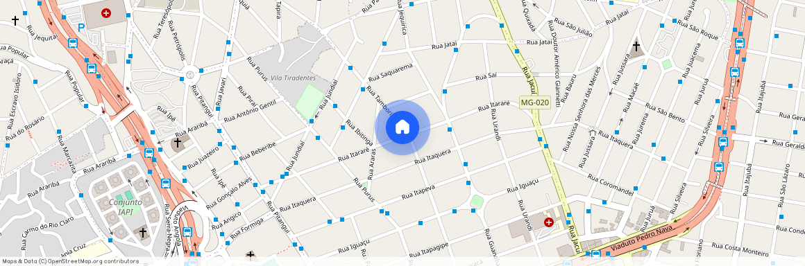 Rua Itarare, 483, Belo Horizonte, Belo Horizonte - MG, 31110-700, Brazil