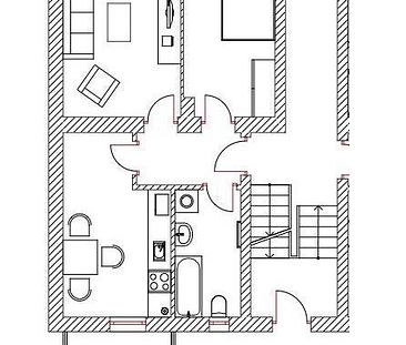 wertige 2-Raum-Wohnung mit Süd-Balkon mit TOP-ENERGIE-STANDARD - Foto 4