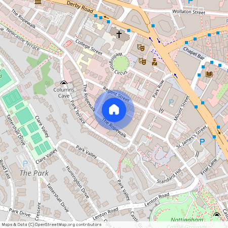 The Ropewalk, Nottingham, NG1, The Ropewalk, Nottingham, NG1