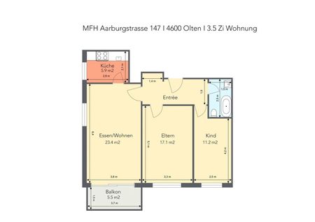 NEU zu vermieten in Olten! - Photo 4