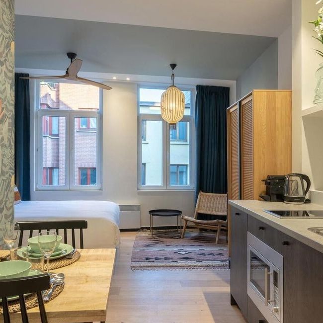 Studio met slaaphoek te huur in Antwerpen voor € 1.450 met 1 slaapkamer - Foto 1