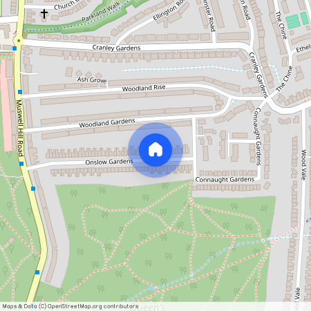 Onslow Gardens, Muswell Hill N10