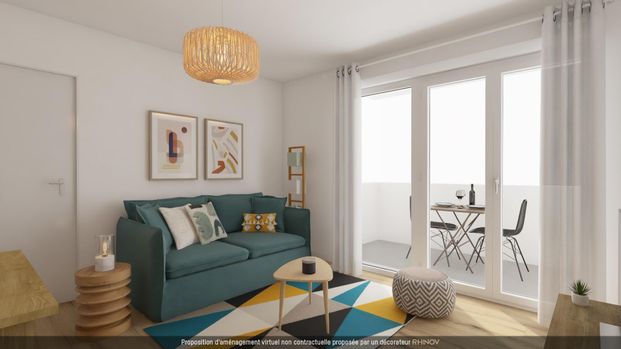 location Appartement T2 DE 36.1m² À TIGERY - Photo 1