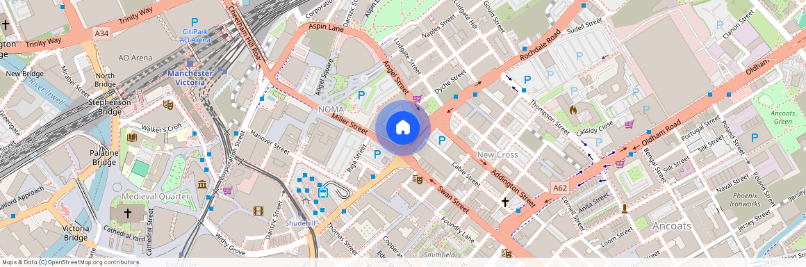 at Angel Gardens, Flat C118, Rochdale Road M4