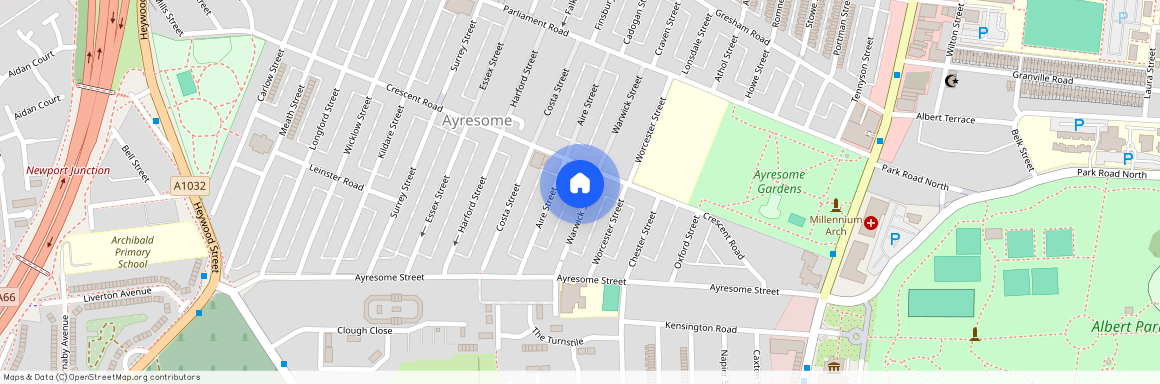 Warwick Street, TS1, Middlesbrough