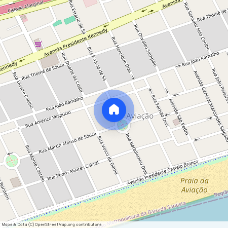 Rua Bartolomeu Dias, 299, Praia Grande, Praia Grande - SP, 11702-620, Brazil