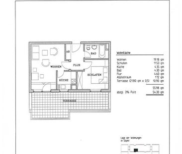 Schöne 2Z Dachgeschoss-Whg. inkl. 20qm Dachterrasse - Photo 1