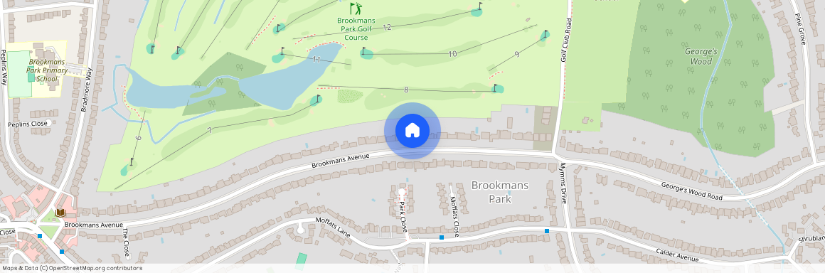 Brookmans Avenue, Brookmans Park, Hertfordshire, AL9