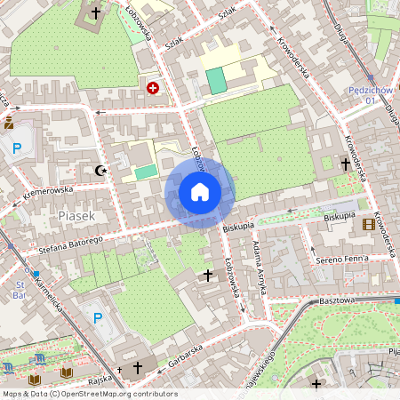 ul. Łobzowska, Piasek, Stare Miasto, Kraków, małopolskie