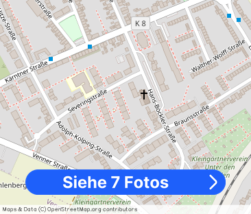 2-Zimmer-Wohnung mit Balkon in Mönchengladbach-Windberg mieten - Foto 1