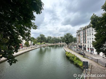 Logement à Paris, Location meublée - Studio T1 - Belleville, Bastille - République (PA-1198) - Photo 3
