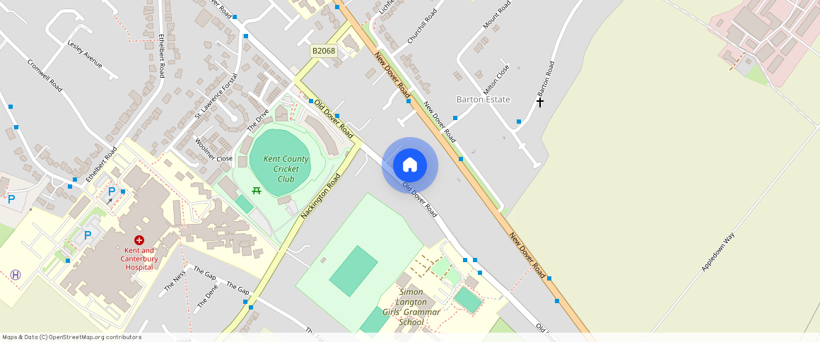 Old Dover Road, Canterbury