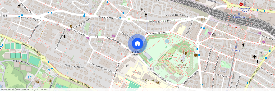 1007, Lausanne, Avenue de Milan, 28