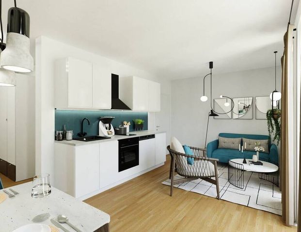Weißensee: Berliner Allee: ERSTBEZUG im NEUBAU per SOFORT : u.a. 1-Zi- EG- Wohnung mit TERRASSE - Foto 1