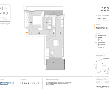 Charmante 2-Zimmer-Wohnung mit zwei Dachterrassen zum Wohlfühlen - Foto 1
