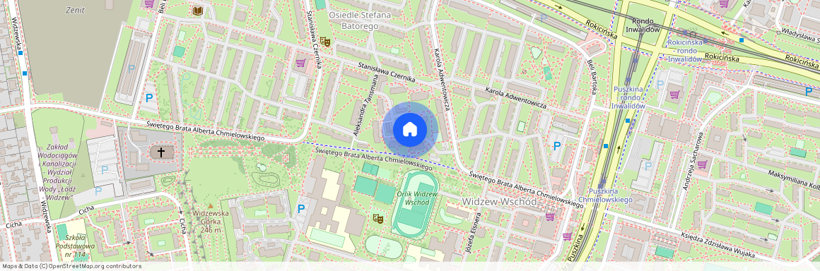 ul. Aleksandra Tansmana, Widzew Wschód, Widzew, Łódź, łódzkie