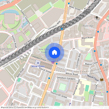 Wandsworth Road, Nine Elms SW8