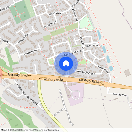 Greenacre way, Shaftesbury
