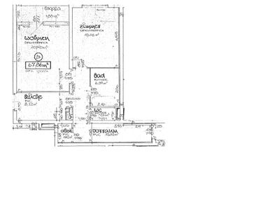 Zentrale 3-Zimmer-Wohnung mit Balkon und Einbauküche (Befristung: 3... - Photo 4
