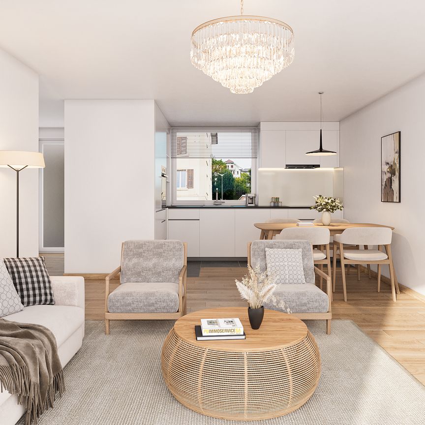 Appartements neufs de 2.5 pièces avec Loggia - Photo 2