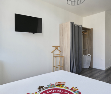 Chambre meublée de 14,09 m2 – rue Solférino réf 1501-6 - Photo 1