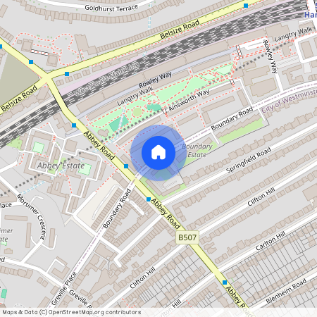 Boundary Road, NW8, London