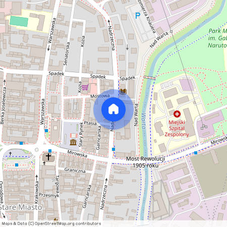 ul. Nadrzeczna, Stare Miasto, Częstochowa, śląskie