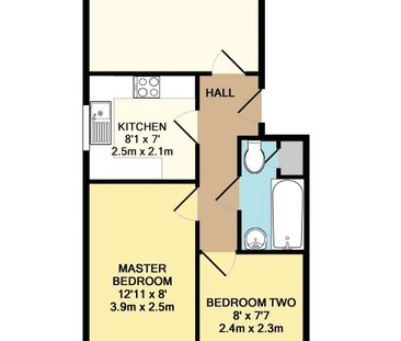 2 bedroom apartment to rent - Photo 6
